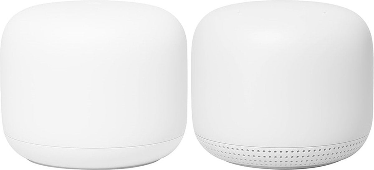 Google Nest WiFi Router en WiFi Punt - Mesh Wifi - Wit