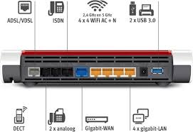 AVM FRITZ!Box 7590 AX - Router - Mesh Master - Dual-Band - AX WiFi 6 - 1200 + 2400 Mbps