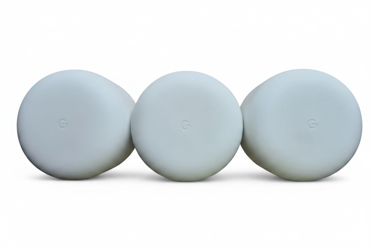 Google Mesh wifi systeem met 3 Google routers