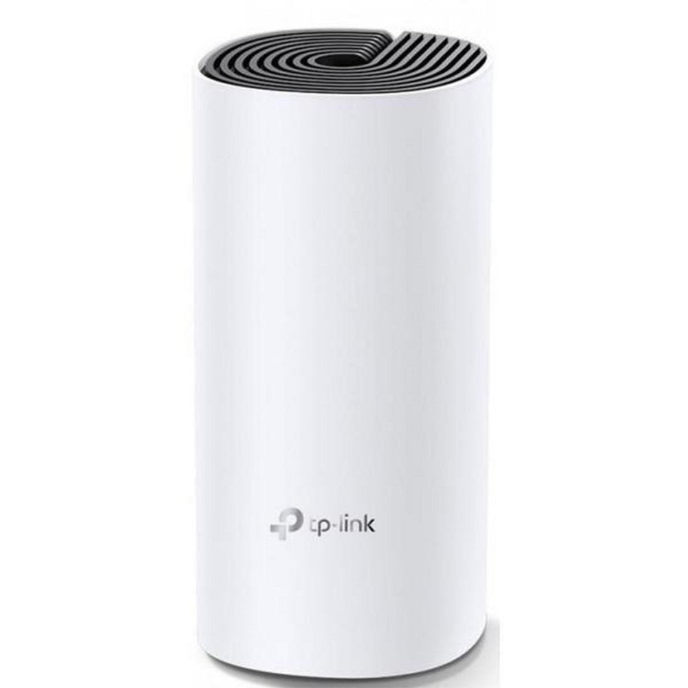 Nieuwe wifi-versterker van Tp-link. Model: Deco M4, kleur wit, voorkant aanzicht
