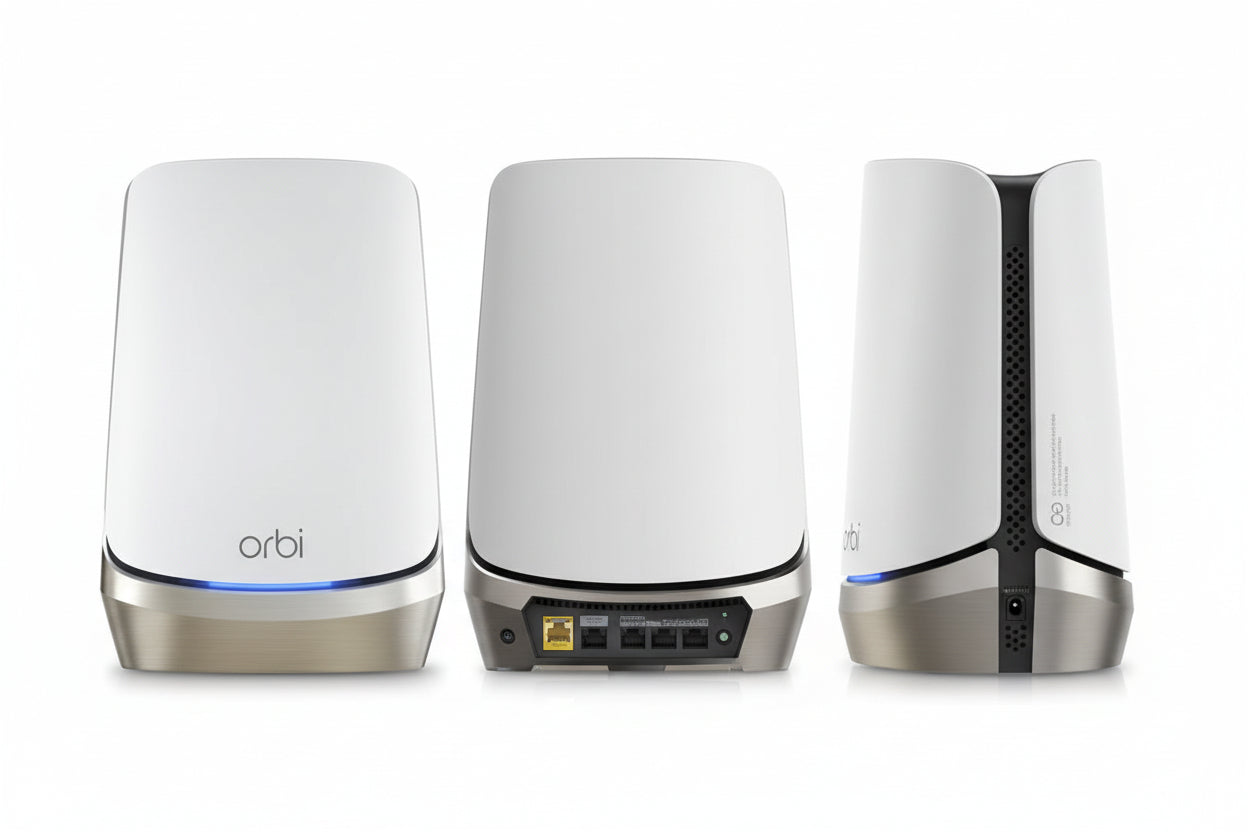 Netgear Orbi RBKE963 - Mesh WiFi - AXE11000 - 3-Pack - Wit Nieuw