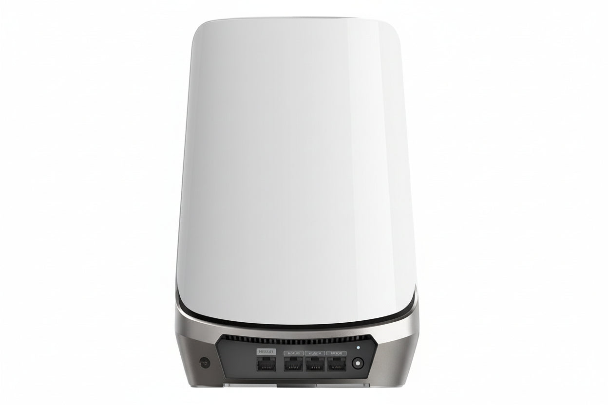 Orbi RBSE960 WiFi 6E Add-On Satellite met verkleuring of kras