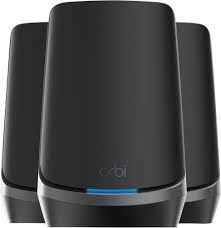 Netgear Orbi RBKE963 - Mesh WiFi - AXE11000 - 3-Pack - Zwart