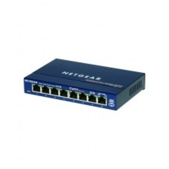 NETGEAR ProSAFE GS108 - Netwerk Switch - 8 Poorten
