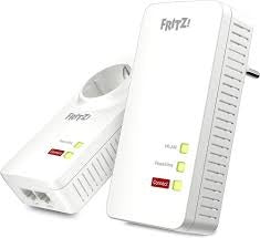 AVM FRITZ!Powerline 1220E Set- Powerlinde-adapter - Gigabit-Powerline 1200 Mbps - 2-Pack