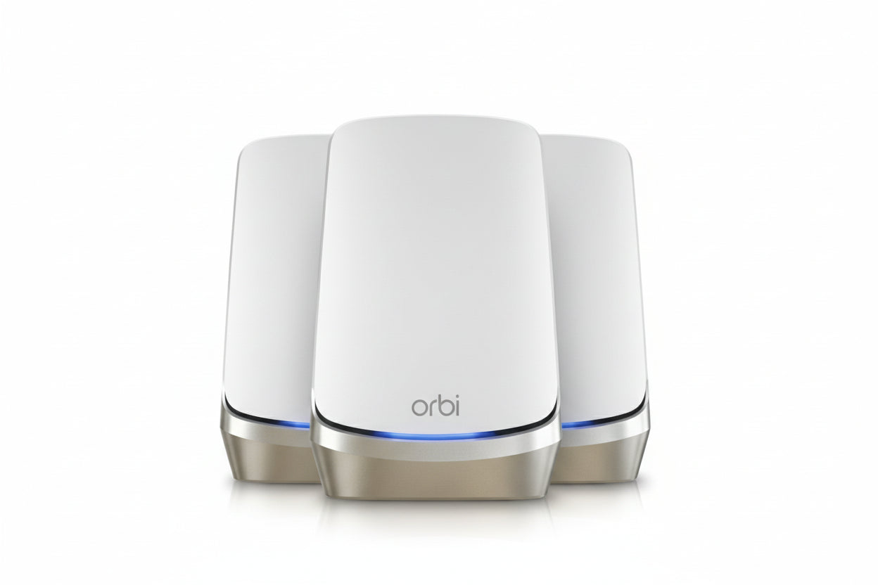 Netgear Orbi RBKE963 - Mesh WiFi - AXE11000 - 3-Pack - Wit Nieuw