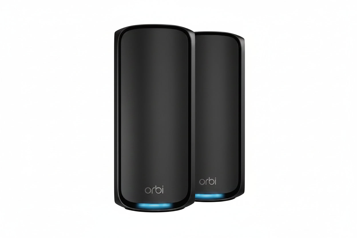 NETGEAR Orbi RBE972SB-Zwart - Mesh WiFi - WiFi Versterkers - WiFi 7 - 27000 Mbps