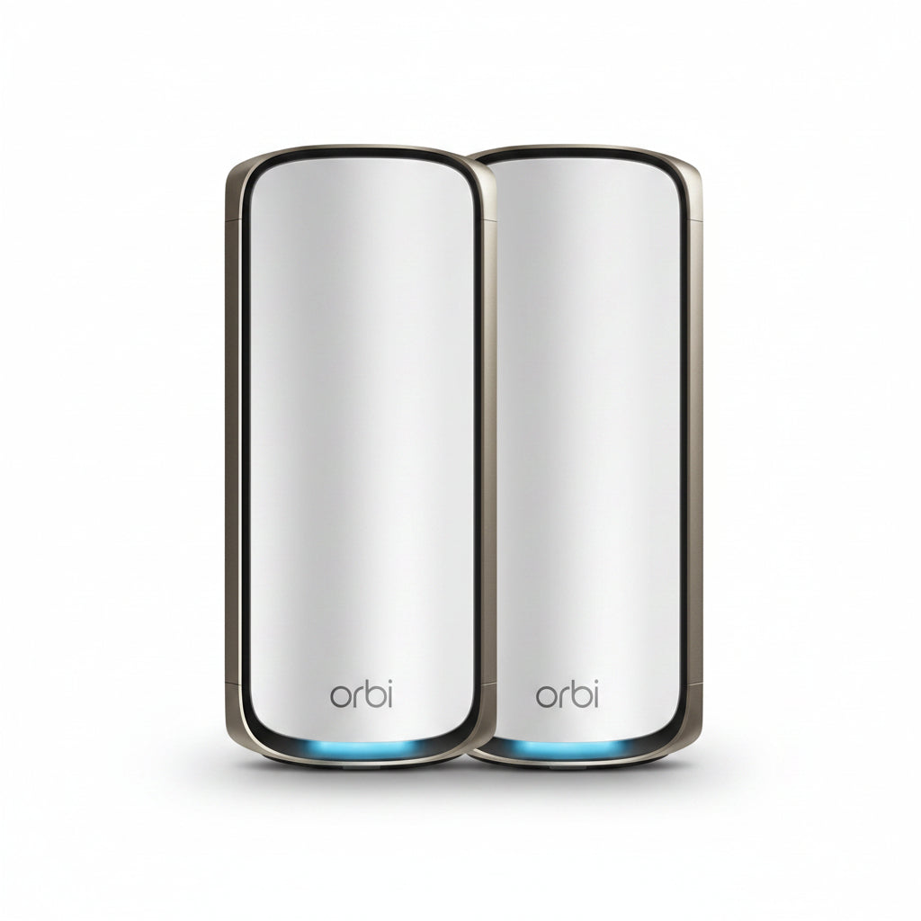 NETGEAR Orbi RBE972SB- Wit - Mesh WiFi - WiFi Versterkers - WiFi 7 - 27000 Mbps