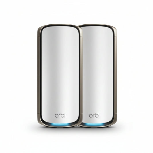 NETGEAR Orbi RBE972SB- Wit - Mesh WiFi - WiFi Versterkers - WiFi 7 - 27000 Mbps