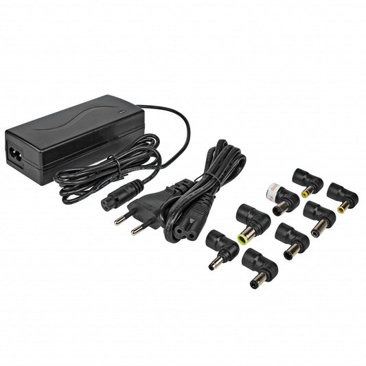 Laptop oplader - Universeel - 3500mA - 1.52 meter - Zwart - Allteq
